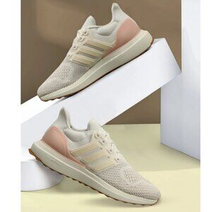 Adidas ULTRADREAM DNA Women’s Running Shoes - Size 6.5 - White/Pink/Gum - NEW